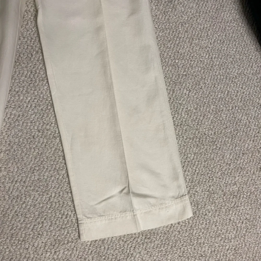 Apiece Apart New York White Linen Pants - Size XL - Picture 4 of 11